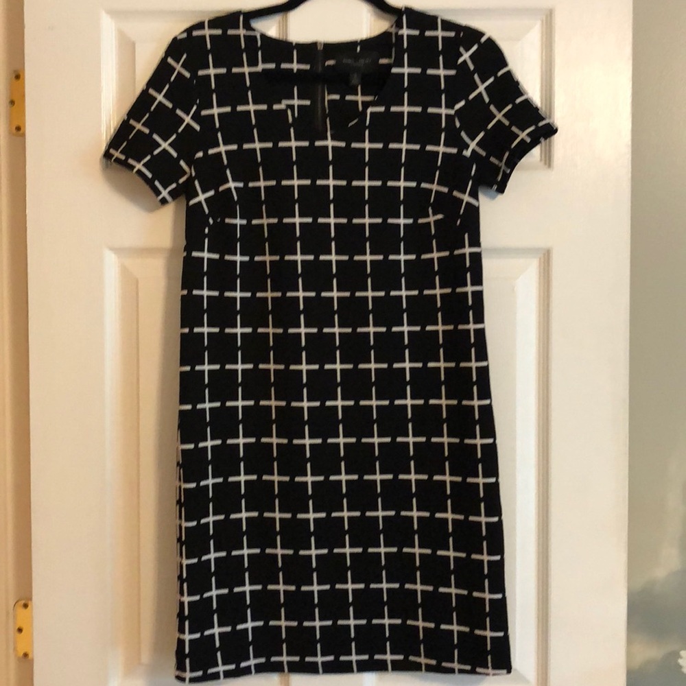 Romeo and Juliet Couture Black/ White Print Dress